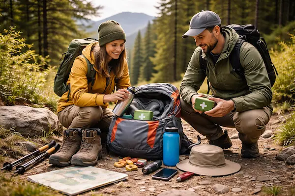 Výbava na turistiku: Čo si zbaliť na jednodňovú túru (bez zbytočností)