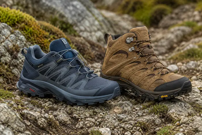 Salomon X Ultra 4 Mid GTX vs Merrell Moab 3 Mid GTX: ktoré vybrať?